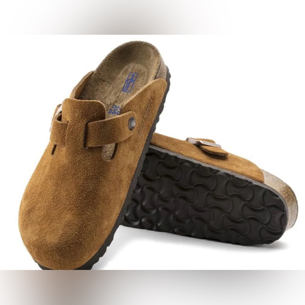 NWT- Birkenstock Boston Soft Footbed Sandals
EU 40 US L 9 9.5 M 7 7.5 Narrow Fit